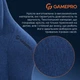 Геймерское кресло GamePro FGC750DB Fabric Dark Blue [163698] - изображение 10