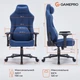 Геймерское кресло GamePro FGC750DB Fabric Dark Blue [163698] - изображение 19