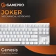 Клавиатура GamePro Genesis Joker MK124W Outemu Red Swithes White [152670] - изображение 11