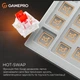 Клавиатура GamePro Genesis Joker MK124W Outemu Red Swithes White [152670] - изображение 13
