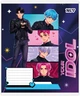 Набор ученических тетрадей Yes K-pop Musik А5 24 листа в клетку 20 шт (768952) - изображение 5