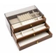 Шкатулка органайзер для зберігання ювелірних виробів Jewelry Box скринька з відділеннями для прикрас - зображення 1