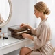Шкатулка органайзер для зберігання ювелірних виробів Jewelry Box скринька з відділеннями для прикрас - зображення 5