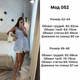 Сарафан жіночий у клітинку з бавовни блакитний 42-44 (Арт. 052SB) - зображення 5