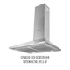 Витяжка купольна PERFELLI COSTA 6HM INOX - зображення 3
