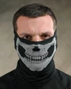 Тактичний Баф з принтом Skull чорний One Size - зображення 3
