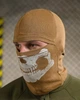 Трикотажна Балаклава з принтом Skull койот One Size - изображение 3