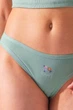 Трусики слип, 2 штуки Naviale 3(M) Аква-крем (147364) - изображение 5