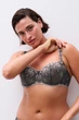 Бюстгальтер с уплотнённой чашкой Chantelle 80E Серый (94986) - изображение 4