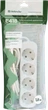 Подовжувач мережевий Defender E418, 4 розетки, 1.8 м, White (99225) - зображення 4