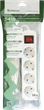 Фільтр мережевий Defender S418, 4 розетки, 1.8 м, White (99237) - зображення 4