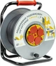 Подовжувач мережевий на котушці PowerPlant, 4 розетки, 40 м, Grey (EX610532) - зображення 1