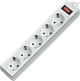 Фільтр мережевий Defender ES 1.8, 5 розеток, 1.8 м, White (99481) - зображення 1