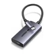 Адаптер Ugreen CM491 USB-C - HDMI 2.1 0.15 м 8K 60Гц 4K 240Гц 48 Гбіт/с Сірий (85320) - зображення 1