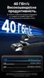 Патч-корд Vention Cat 8 SFTP RJ45 40 Гбіт/с 2000 МГц 10 м Чорний (IKRBL) - зображення 3