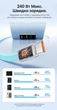 Кабель Vention USB-C - USB-C магнітний плоский 240 Вт PD 3.2 1 м Чорний (TSBBF) - зображення 11