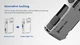 Універсальний кишеньковий EDC ліхтар Wuben G5 RGB Titan (400Лм, 82м, 450мАг) - зображення 10