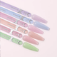 Гель для наращивания LUNAmoon Shimmer gel 07 голубой с шимером, 15 мл - изображение 3