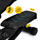 Степпер (міні-степпер) 4FIZJO Evo з еспандерами Black (P-5905973403863) - изображение 3