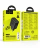 Зарядное устройство 65W GaN 2 Type-C USB быстрая зарядка для телефона ноутбука СЗУ Hoco Черный - изображение 4