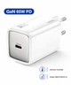 Зарядное устройство 65W GaN USB-C быстрая зарядка PD для телефона ноутбука СЗУ Hoco Белый - изображение 2