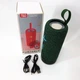 Беспроводная Bluetooth колонка TG619C с FM-радио, USB и TF портативная колонка Зеленая 3746 - изображение 6