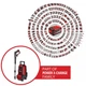 Мінімийка акумуляторна Einhell 36В 105бар 320л/год 5м шланг 3,5кг (696519) - зображення 6