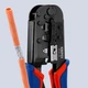 Клещи обжимные KNIPEX сталь 190 мм для телефонных наконечников (696426) - изображение 6
