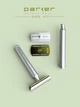 Бритва Т-подібна Parker AeroShave Aluminum Safety Razor S - зображення 5