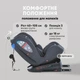 Детское автокресло от 0 до 12 лет EL CAMINO ME 1114 EVEREST Dark Gray, група 0+/1-2-3, крепление isofix, поворот 360 - изображение 5