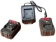 Аккумуляторная бесщеточная сабельная пила Weld CBSS 128 128V 6Ah с 2 аккумуляторами 250 мм ход полотна кейс - изображение 2