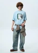 Чоловіча футболка "Kyiv Summer" Сіро-блакитний 2XL 000044162 - изображение 3