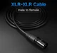 Кабель UGREEN AV130 XLR Male to Female Cable 3m Black (20711) - изображение 3