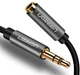 Кабель UGREEN AV118 3.5mm Male to 3.5mm Female Extensioin Cable 1m Gray (10592) - изображение 2