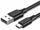 Кабель UGREEN US287 USB-A - Type-C Cable 2 m Black (60118) - зображення 2