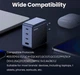 Зарядное устройство UGREEN X565 Nexode 100W 3xType-C PD, 1xUSB-A GaN Charger Grey (35043) - изображение 4