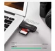 Кардрідер Ugreen CM104 USB 3.0 to TF + SD Dual Card Reader Black (40752) - зображення 3