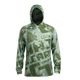 Джерси с капюшоном GC G.Carp Grunge Hoodie Sun Shirt L защита от солнца UV50,2639112 - изображение 1
