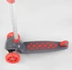 Самокат трехколесный LK-52003 Best Scooter (4) СВЕТ ДЕКИ, КОЛЕС И ДИСКОВ, съемный руль, передние колеса PU 120х35мм, задние колеса PU 80х30мм - изображение 3