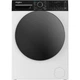 Whirlpool Пральна машина фронтальна, 8кг, 1400, C, 55см, дисплей, пара, інвертор, люк чорний, білий - зображення 1