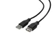 2E Кабель USB 2.0 (AM/AF) 1.8м, Black - изображение 2