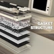 Клавиатура Attack Shark X87 RGB Linear Strawberry Switch Cheese White (AS-6972792471471-CW) [166724] - изображение 3