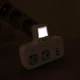 Тройник в розетку на 2 розетки, 2 USB + 1 Type-C, с кнопками, Белый (Разветвитель) - изображение 4