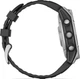 Смарт-годинник Garmin Fenix E 47mm AMOLED Stainless Steel with Black Silicone Band (010-03025-02/00) - зображення 6