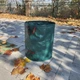 Мешок для тяжелого садового мусора 300 л, устойчив к разрывам и водонепроницаем с ручками для легкой транспортировки и хранения - изображение 3
