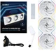 Комплект вентиляторів LIAN LI UNI FAN TL Wireless LCD 120 Reverse з бездротовим контролером White 3-Pack (G99.12RTLLCD1W3W.00) - зображення 4