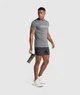 Бутылка для воды Gymshark 195473 unisex черная - изображение 3