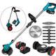 Электрическая газонокосилка, 2 акумулятора 48 в, 2000 мАч Lawn mower AND LY-743 + Колесо - изображение 1