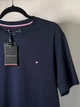 Чоловіча футболка Tommy Hilfiger Essential T-Shirt, темно-синя, розмір L (TH12002.8L) - зображення 4
