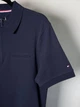 Мужская футболка поло Tommy Hilfiger с вышитым логотипом Tonal Embroidery Logo, темно-синяя, размер M (TH12001.13M) - изображение 3